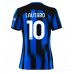 Maillot de foot Inter Milan Lautaro Martinez #10 Domicile vêtements Femmes 2023-24 Manches Courtes